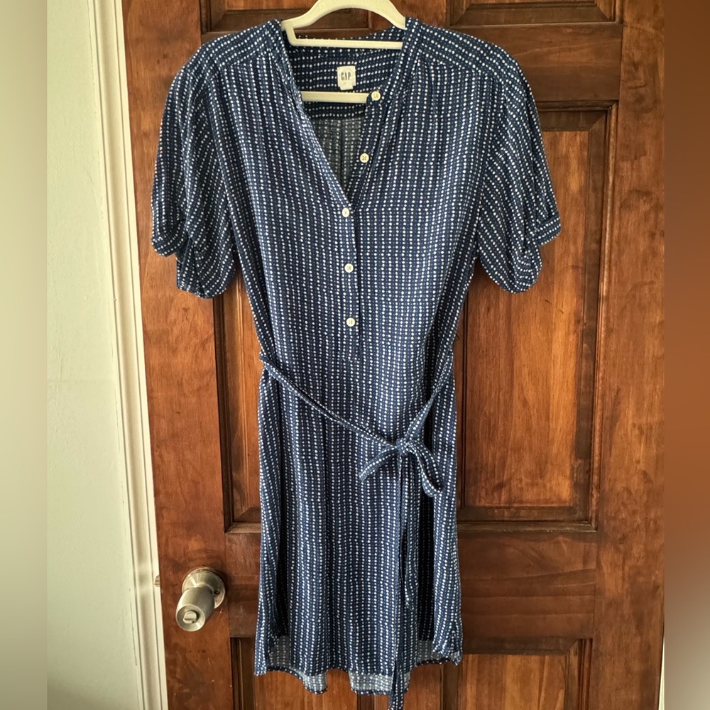Blue dress